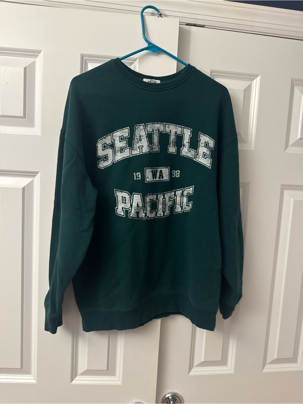 Oversized XS GARAGE SEATTLE SWEATSHIRT